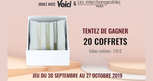 20 coffrets Les Interchangeables offerts