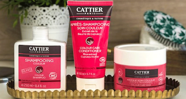 5 lots de 3 produits pour les cheveux Cattier offerts