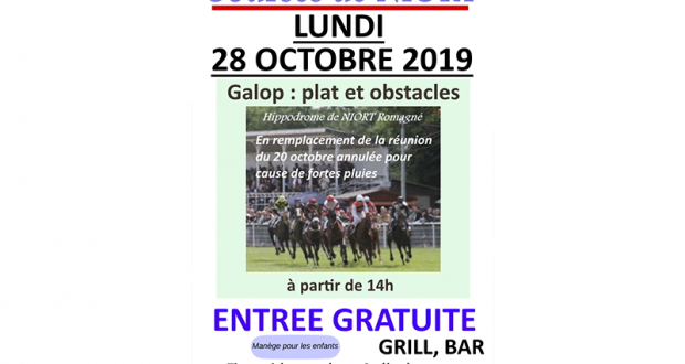 Entrée Gratuite à l'Hippodrome de Niort