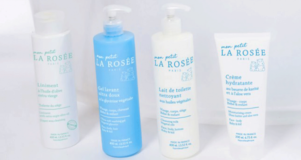 Lot de 4 produits La Rosée offerts