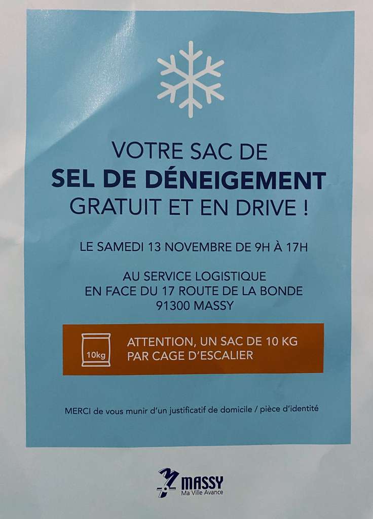 Sel de Déneigement