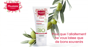 Testez le Baume allaitement certifié BIO de Mustela