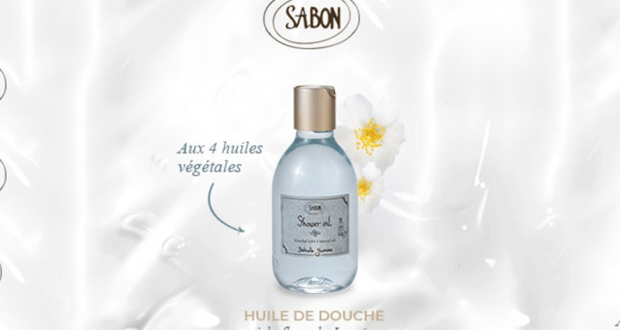 Testez le Shower oil Delicate Jasmine de Sabon