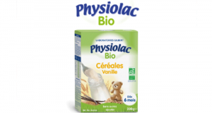 Testez les Céréales Infantiles Physiolac Bio Vanille