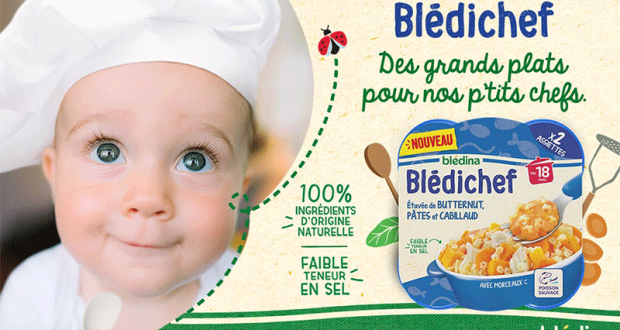 Testez les Etuvées de butternut pâtes et cabillaud de BLEDICHEF