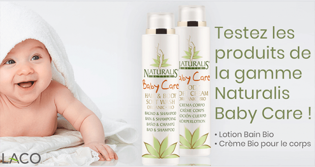 Testez les Produits de la gamme Naturalis Baby Care
