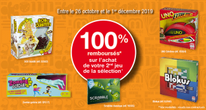 Votre second jeu Mattel 100% remboursé