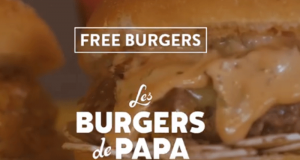 1 burger Fils à Papa ou Tête de Lard gratuit pour 300 personnes