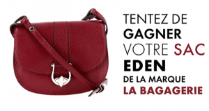 10 sacs Eden La Bagagerie offerts