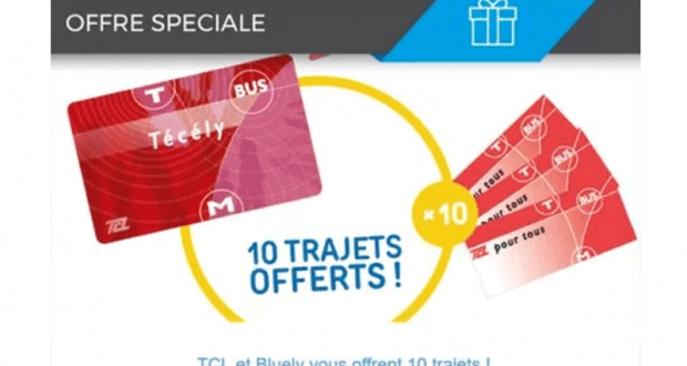 10 trajets + la carte Técély offert