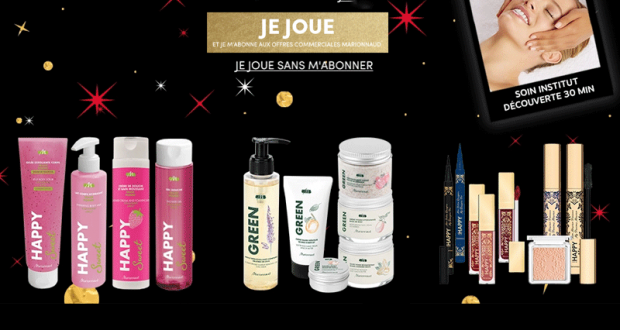 15 lots de produits de soins offerts