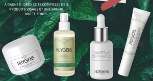 2 lots de 4 produits de soins skincare offerts