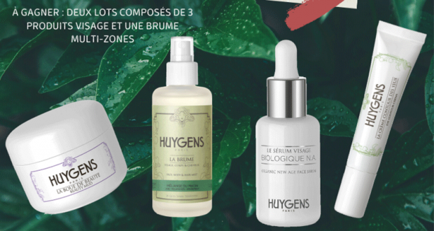 2 lots de 4 produits de soins skincare offerts