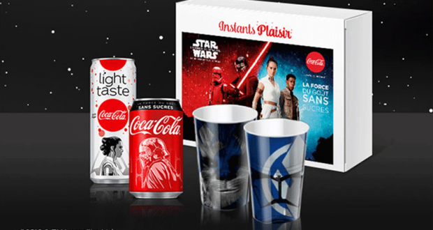 400 box Coca-Cola Star Wars offertes
