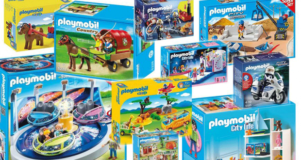 50 lots de 3 boites de Playmobil au choix offerts