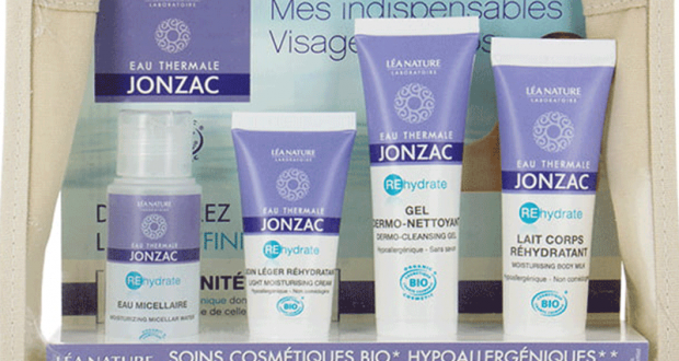 60 trousses de 4 produits Eau Thermales de Jonzac offertes