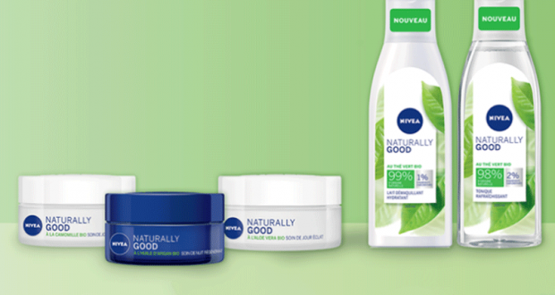 600 soins Naturally Good de Nivea à tester