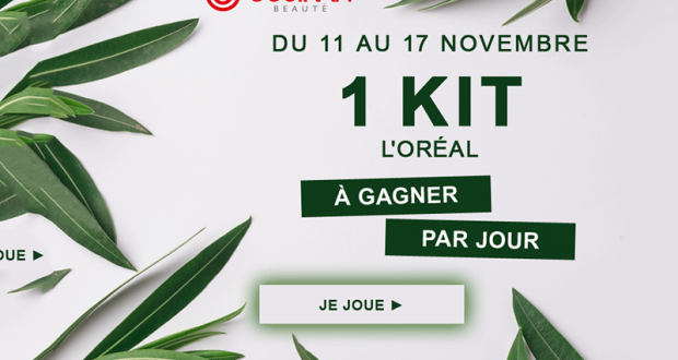 7 kits L'Oréal offerts