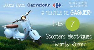 7 scooters électriques Twenty Roma à gagner