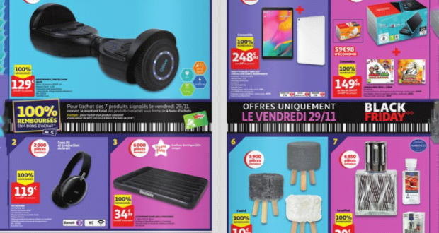 Auchan Produits 100% remboursés le 29 Novembre 2019