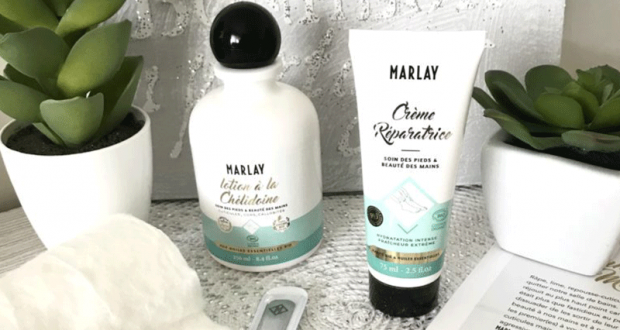 Coffret de soins pieds et mains Marlay Cosmetics offert