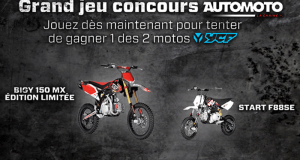 Gagnez 1 moto YCF Bigy 150 MX Ou 1 moto junior YCF