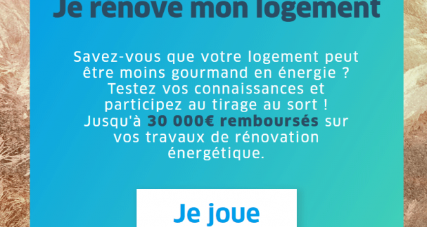 Gagnez un chèque de 30 000 euros