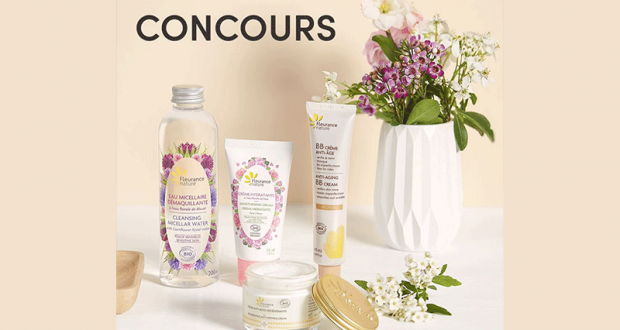 Lot de 5 produits de beauté Fleurance Nature offert