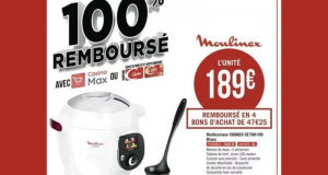 Multicuiseur Moulinex Cookeo CE700100 100% remboursés