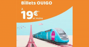 Ouigo - 600 000 billets à 19€ et moins sur toute la France