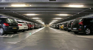 Parking sous terrain gratuit à Pau