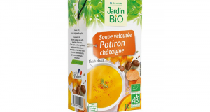 Testez la Soupe Veloutée Potiron – châtaigne Jardin BiO