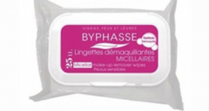 Testez les Lingettes démaquillante Byphasse