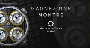 Une montre Meccaniche Veloci QuattroValvole CarboGiallo (Valeur 7450€)