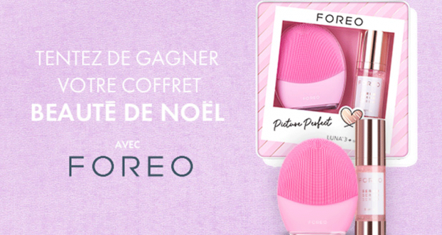 10 coffrets de 2 produits de beauté FOREO offerts