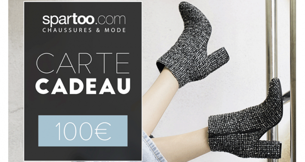 15 bons d’achat Spartoo de 100 € offerts