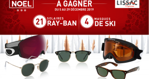21 paires de lunettes solaires Ray-Ban offertes