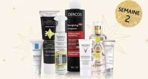 4 lots de 7 produits de soins offerts