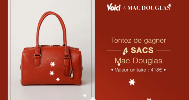 4 sacs à main Mac Douglas offerts