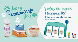 40 lots de 3 produits pour chienchat Dermoscent offerts