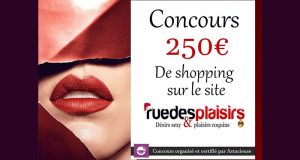 5 chèques cadeaux Rue du Shopping offerts