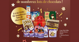 59 lots de chocolats offerts