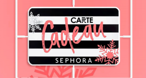 Carte cadeau Sephora de 250€ offerte