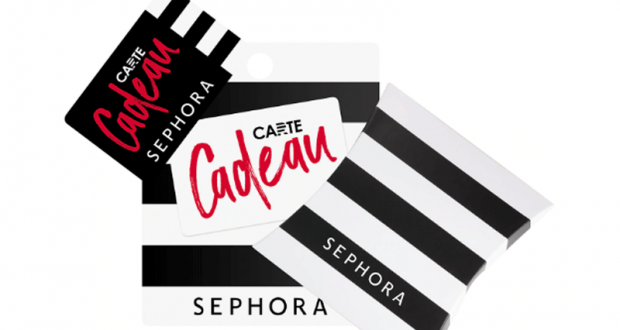 Carte cadeau Sephora de 500 euros offerte