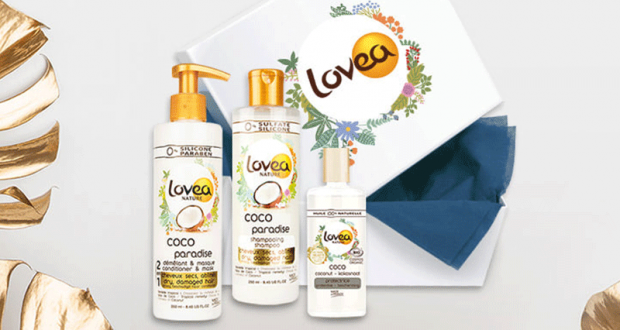 Coffret de 3 produits Lovea offert