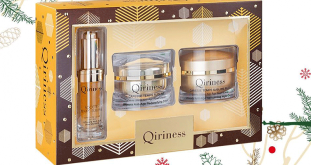 Coffret de 3 produits cosmétiques Qiriness offert
