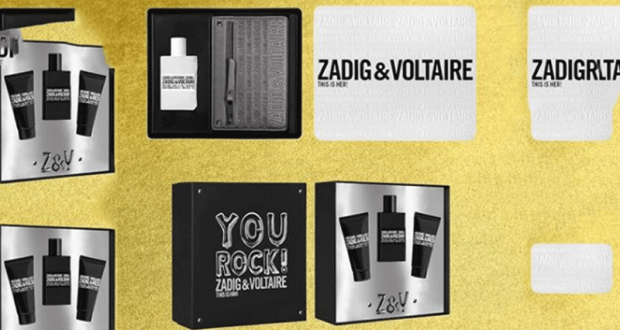 Coffret de parfum Zadig & Voltaire offert