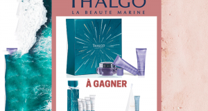 Coffret de produits de beauté Thalgo offert