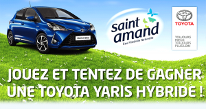 Gagnez une voiture de marque Toyota modèle Yaris Hybride