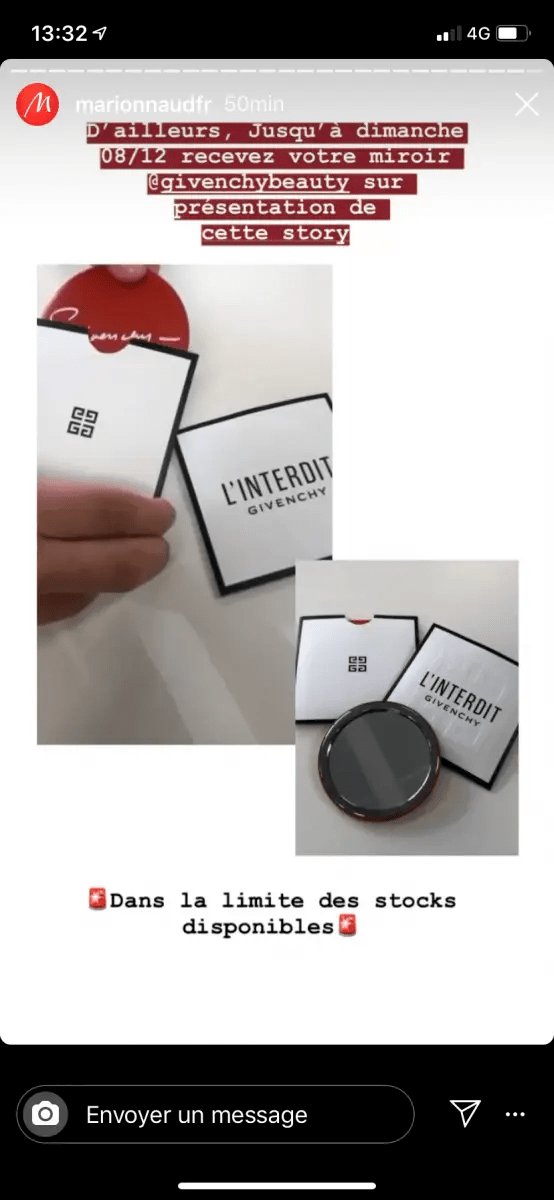 Miroir L’interdit de Givenchy